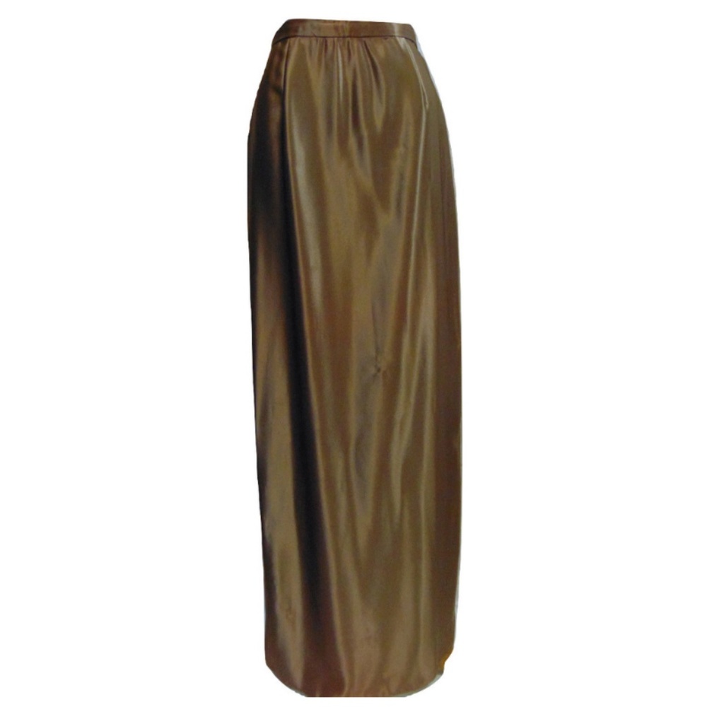 Vintage 70s disco cocktail maxi batwing skirt set - Picture 7 of 8